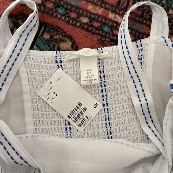 NWT H&M Cotton Blend Summer Collection Long Maxi Dress - Picture 7 of 13